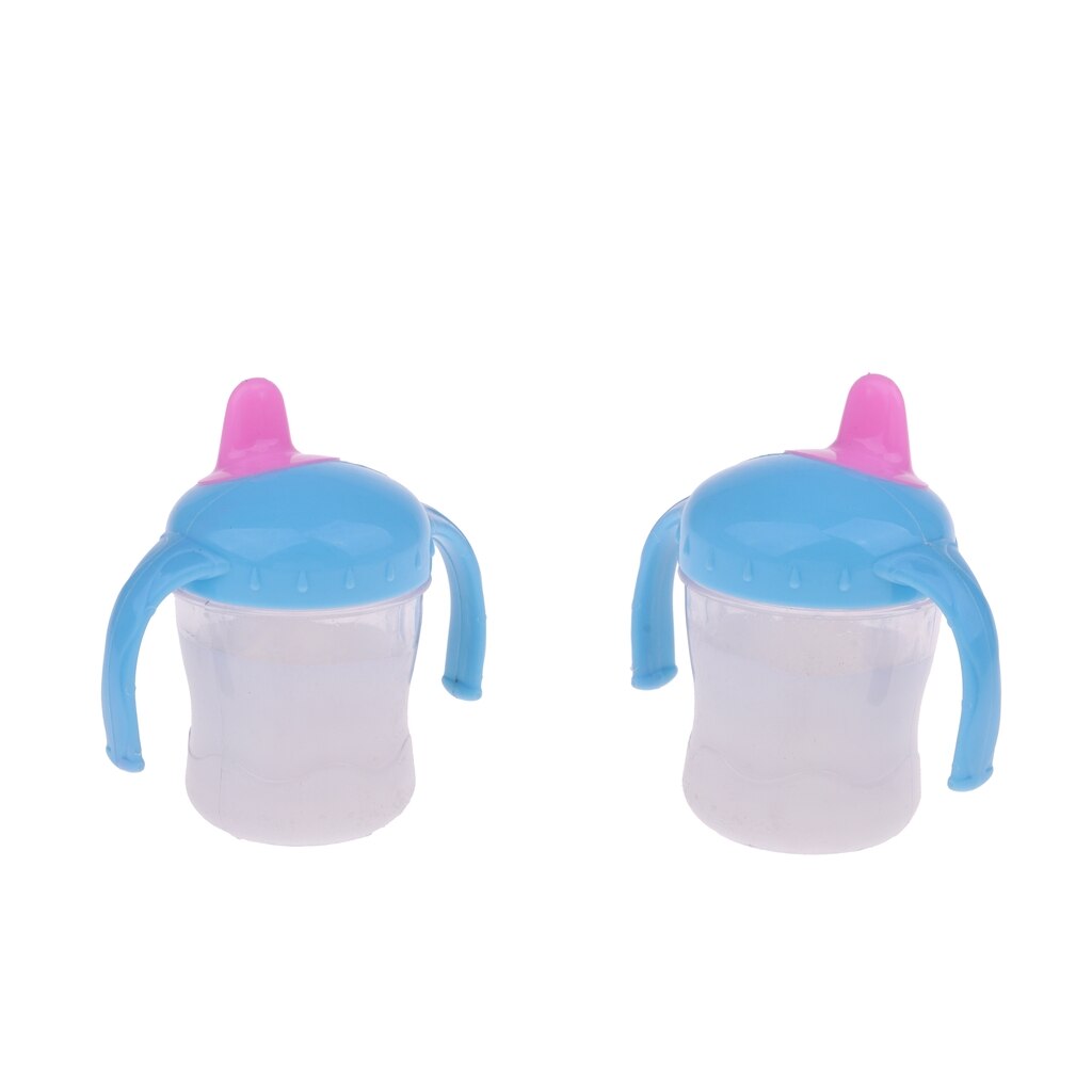 Newborn Baby Doll Accessories Magic Bottles Set, Disappearing Milk -2 Pieces