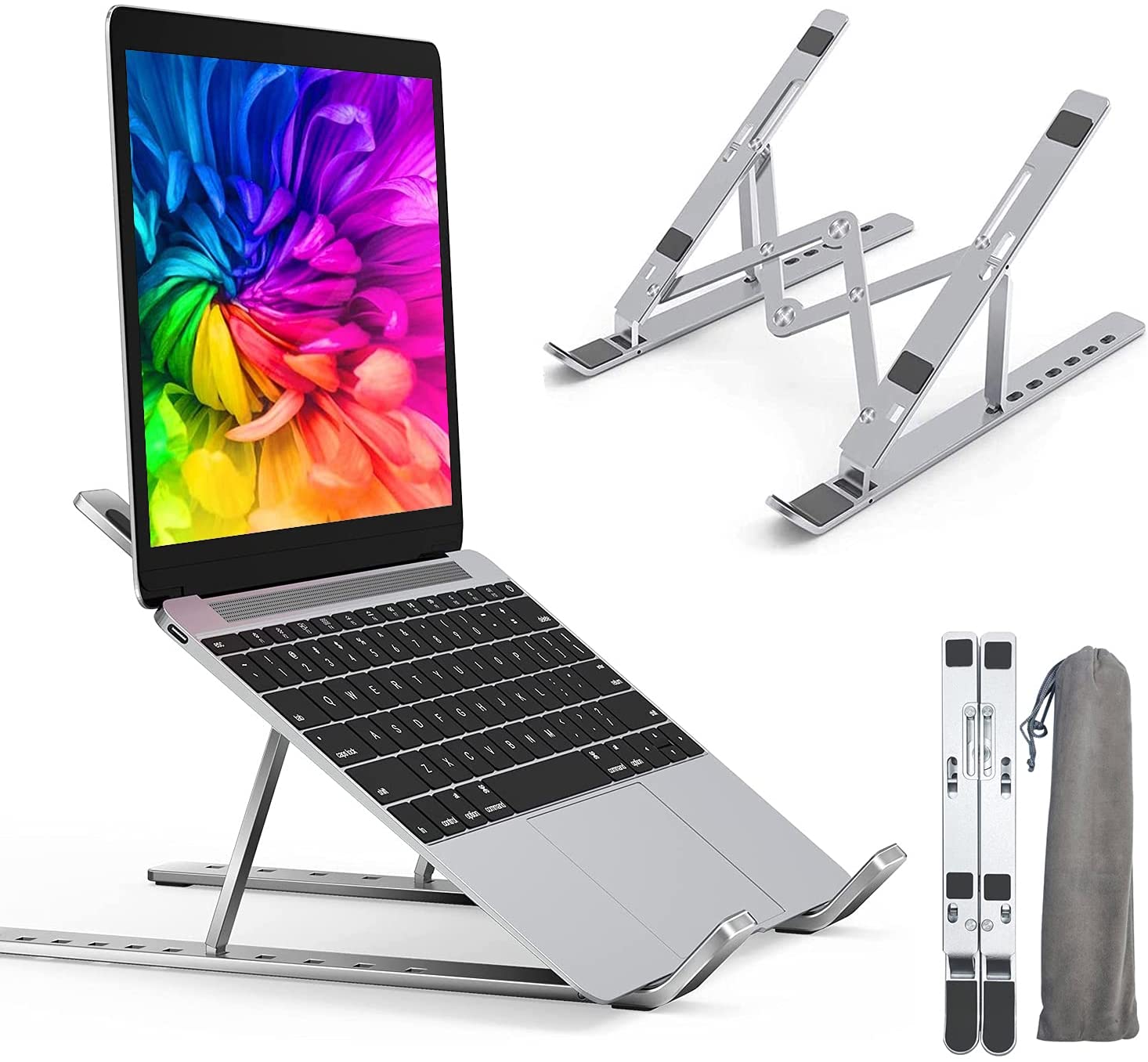 Tryone Soporte Movil Teléfono - Soporte Flexible con Brazo de Cuello de Cisne para Serie iPhone /Celulares Samsung/Huawei/Google Pixel y Más, 70 cm de Longitud en Total: Soporte para ordenador portátil
