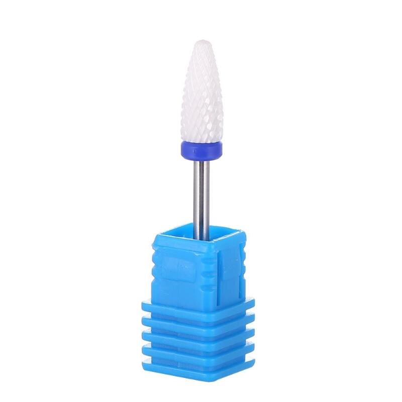 Nail Cone Tip Ceramic Drill Bits Electric Manicure Drills Sander Tools Manicure Pedicure Grinding Head Sander Tool: 02