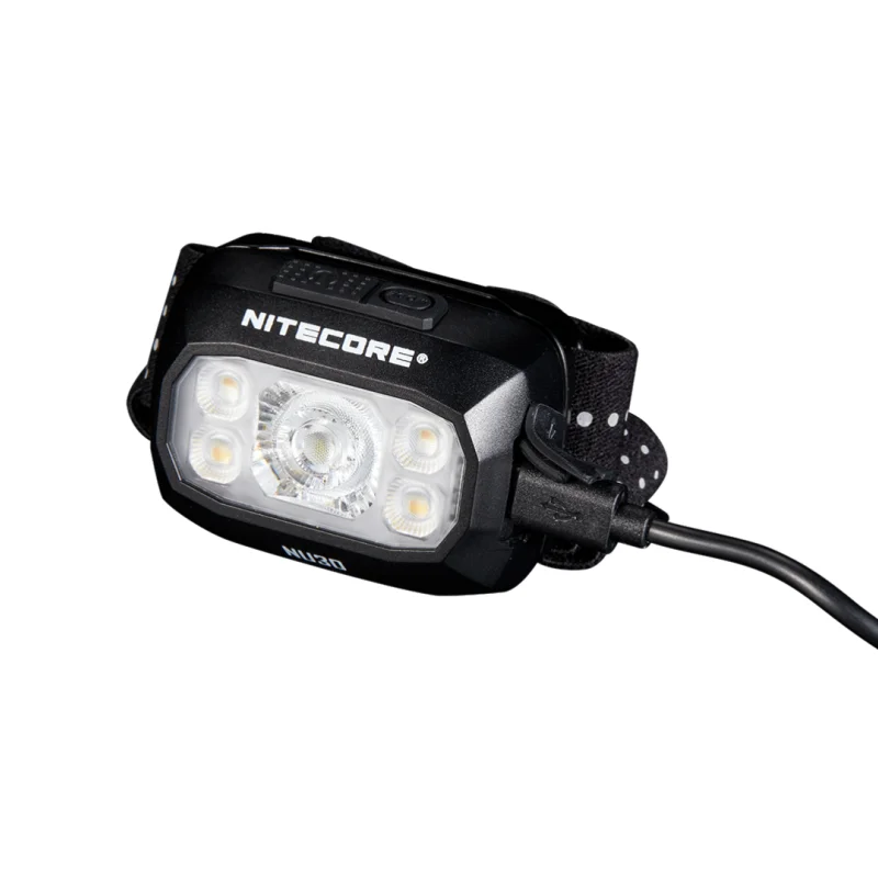 NITECORE NU30 Triple Output Headlamp 500Lumens, UHI LED , Rechargeable For Running Trekking