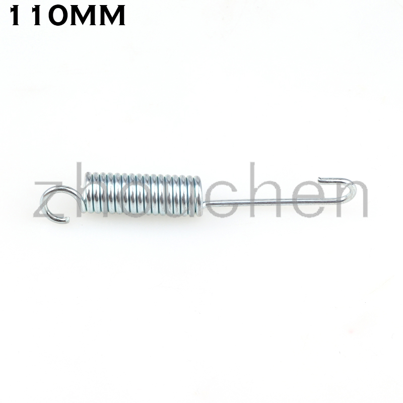 1 Pcs75mm 90mm 100mm 110mm 125mm Brake Foot Bracket Spring Cylindrical Spiral Pull Back Stretch Coil Bracket Off-road Vehicle: Khaki