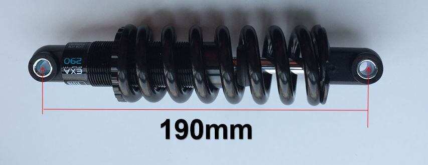 KS EXA – amortisseur arrière de Suspension 290, ressort Durable pour vélo de descente, vtt, 165mm 190mm: 24-24-190mm-650LBS