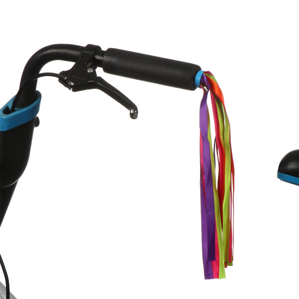 Pvc udendørs farverig cykel cykelstyr kvaster scooter styr kurv retro retro hængende dekoration til børn piger drenge