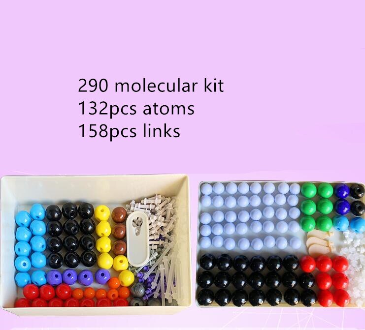290Pcs Atomen Model Organische Chemie Moleculaire Model Kit Voor Hoge School Leraren En Studenten
