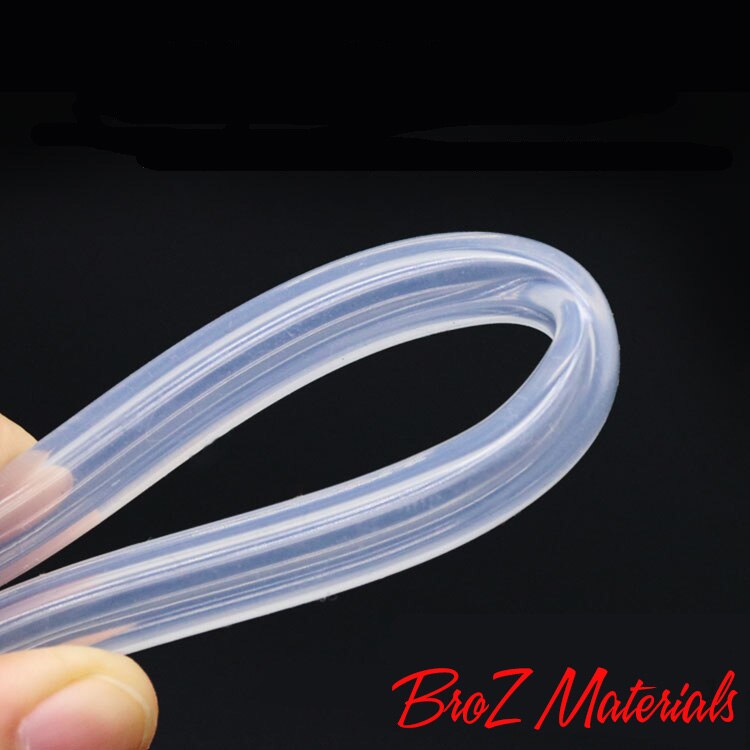 20ft Food Grade Silicone Tubing – 8mm OD X 5mm ID, Flexible Rubber Hose Pipe, US Stock