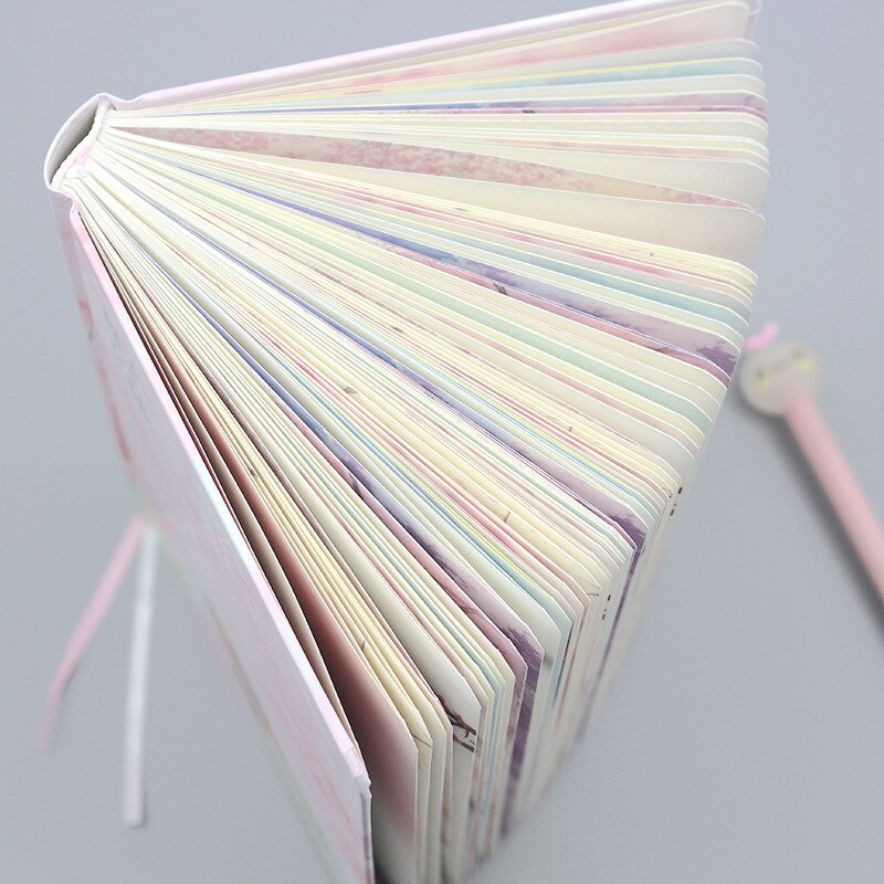 Sakura girl notitieboekje, vulpapier, kleurenplanner, binnenpagina, schrijfwaren, schoolbenodigdheden, dagboek, kawaii