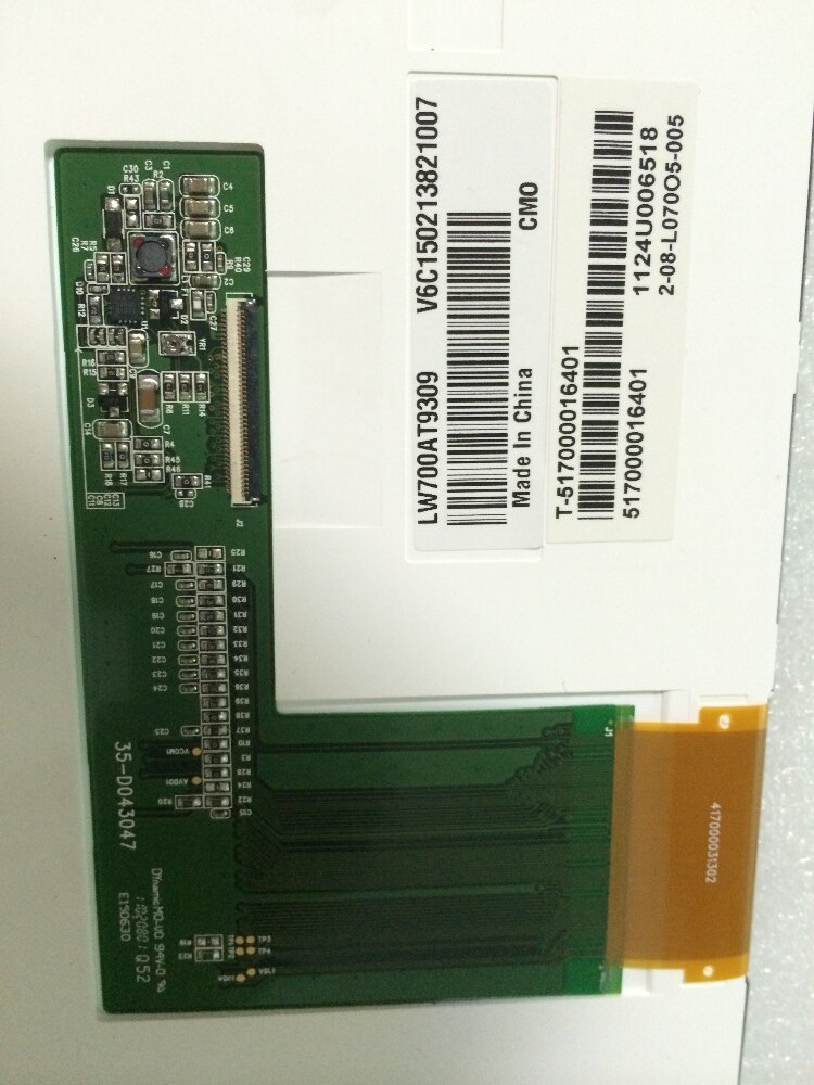 Original 7inch LCD screen LW700AT9309