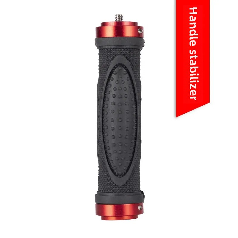 Handheld Stabiele Selfie Stick Stand Live-uitzending Snelle Hand Dual Machine Positie Clip Hoofd Accessoire Universele Foto Nemen Naar: YELLOW