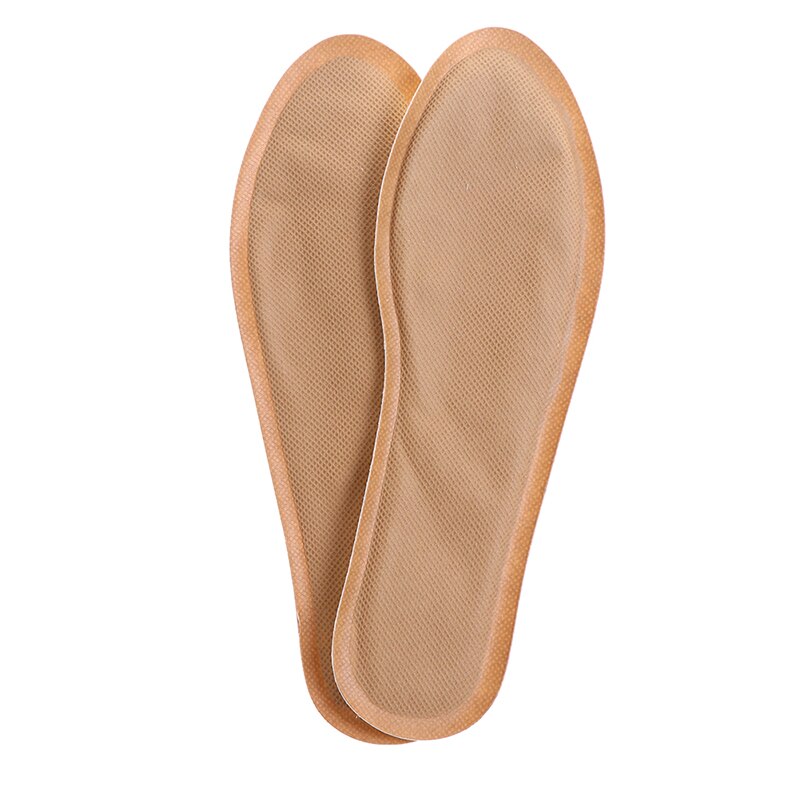 Plantillas de zapatos con Calefacción Automática, calentador de plantilla para pies, pasta cálida, 1 par
