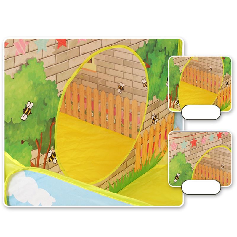 Children Garden Small House Popup Tent Outdoor Indoor Crawling Foldable Tent U90B