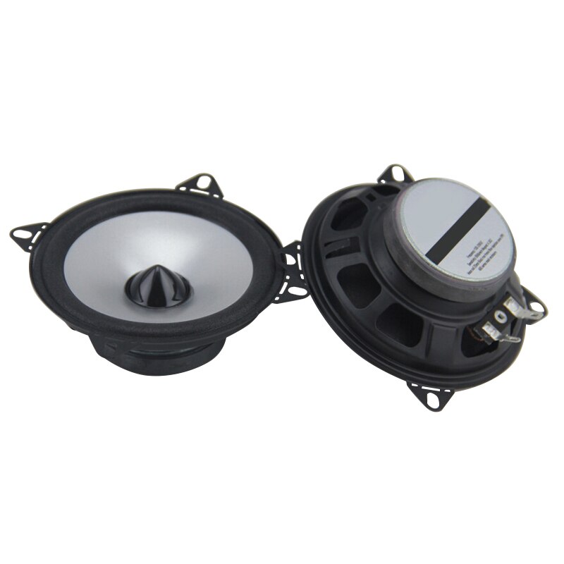 1 paar 4 "60 W 2 Weg Auto Coaxiale Hifi Speaker Voertuig Deur Auto Audio Muziek Stereo Full Range frequentie Luidspreker