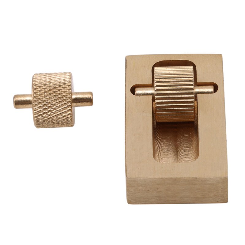 Herramientas para tallar cuero puro cobre artesanía cuero borde teñido aceite coser DIY mano costura juegos de artesanía de cuero herramienta para hacer cuero