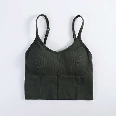 ladies camisole without steel ring beautiful back wrapped chest long bra base sports tube top: QW-2