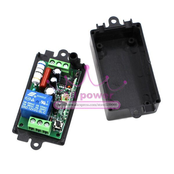 220V 1CH Radio Wireless Remote Control Switch 8 Receiver&2 transmitter Learning Code light lamp LED ON OFF Output Adjusted mini