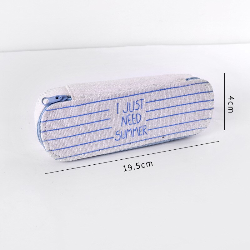 Large Capacity Canvas Pencil Cases Cute Kawaii Bear Pencil Box Big Pen Case For Girls Korean Stationery Office School Supplies: 10