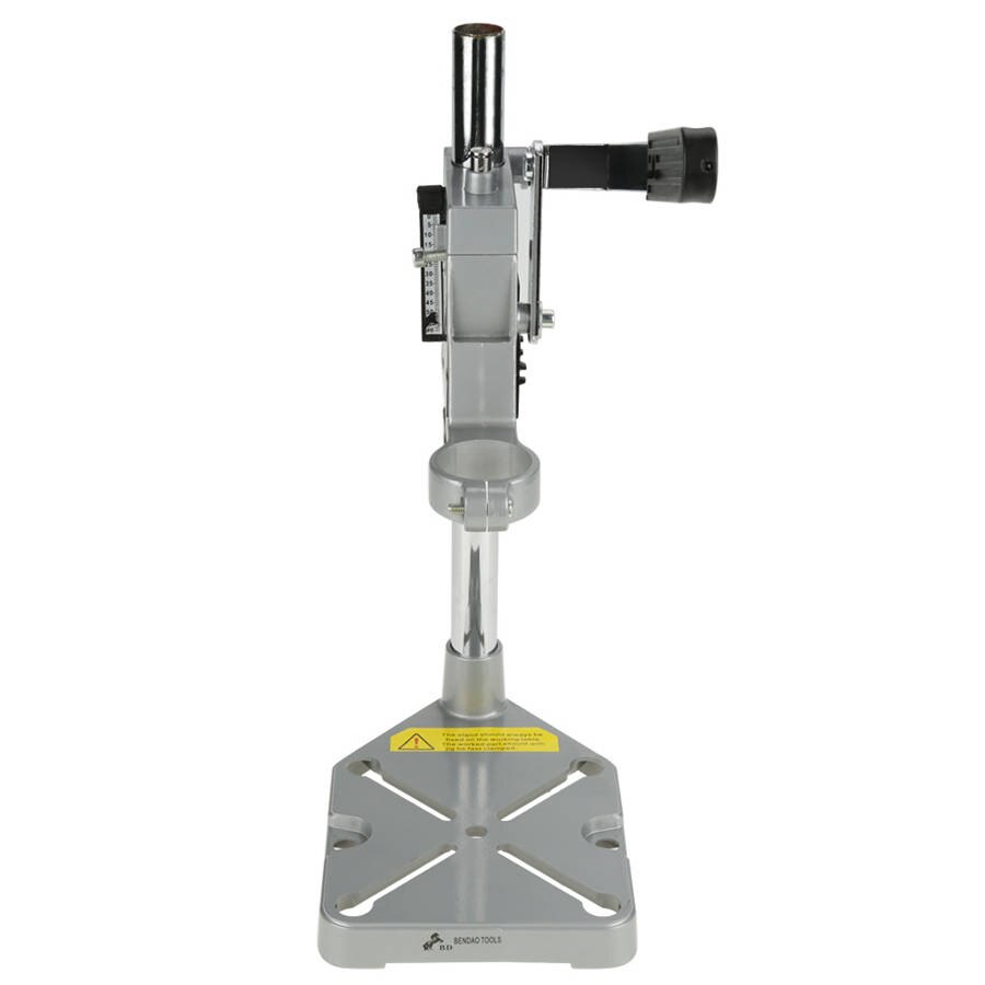 Aluminum Base Metal Clamp Electric Power Drill Press Stand Workbench Repair Tool