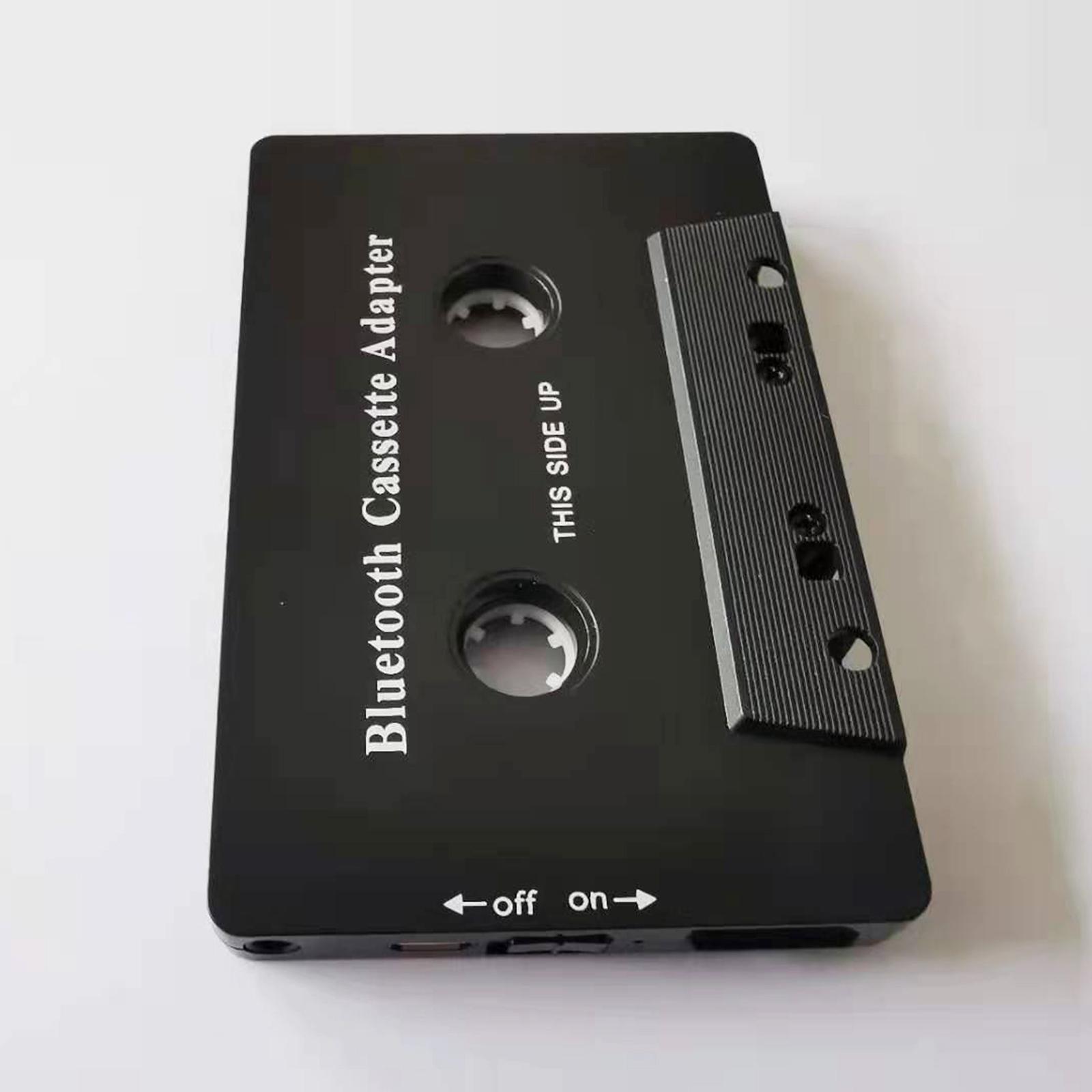 Car Audio Bluetooth Wireless Cassette Receiver with Stereo Audio Cassette to AUX Adapter AUX Tape Convert Plug and Play