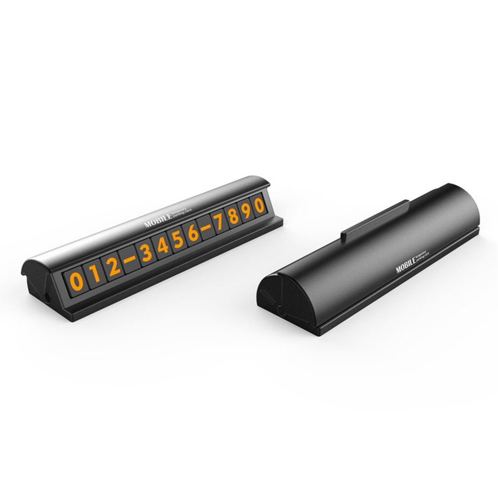 Car Temporary Parking Card Parking Sign Car Number Plate Docking Mobile Phone Number Plate