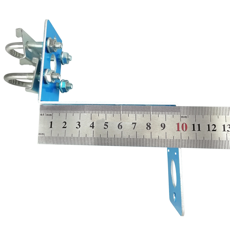 Outdoor FRP Antenne Bevestiging Beugel Clip Hoop Antenne Installatie Klem Aluminium Accessoires Aanpasbaar Sturen Gratis Schroeven
