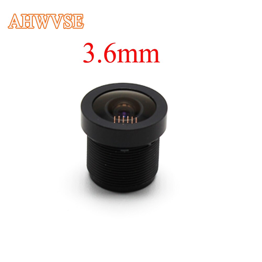 3.6mm Lens M12 IR Board lens for CCTV Camera horizontal viewing angle, F2.0 fixed Iris