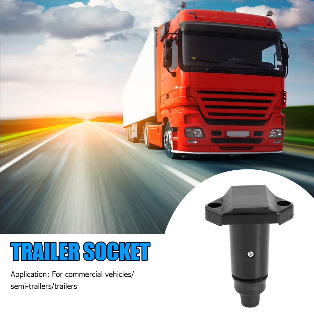 Wiring Towing Car Connector Socket Electrical Converter Adaptor Towbar Socket Australian 7 Pin Trailer Adapter Converter