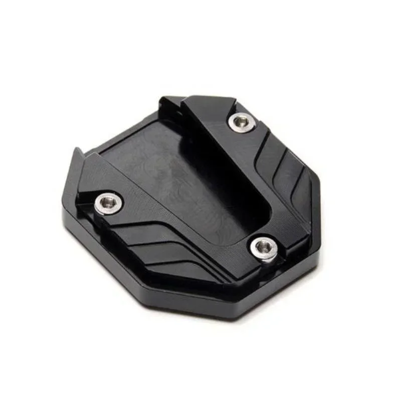 Motorrad-Seitenständerauflage, Rutschfeste Seitenständer-Erweiterung, Universell für sterben Meisten Motorräder & Rolle: schwarz