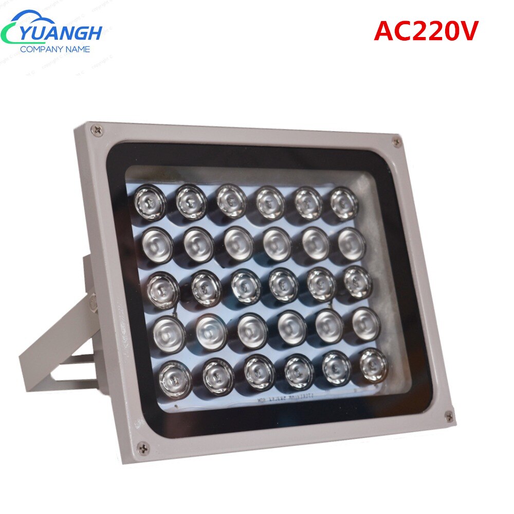CCTV LEDS AC220V 30Pcs IR illuminator Light IR Infrared Night Vision metal waterproof CCTV Fill Light For CCTV camera