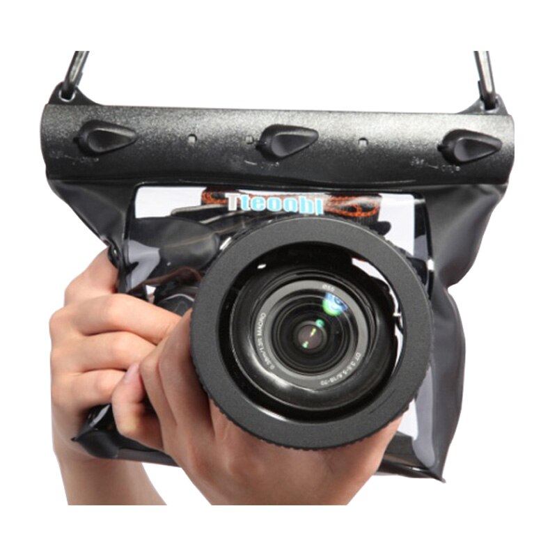 Tteoobl GQ-518L Camera Waterdichte Dry Bag 20 M Onderwater Duiken Camera Behuizing Case Pouch Dry Bag Voor Canon Nikon Dslr slr