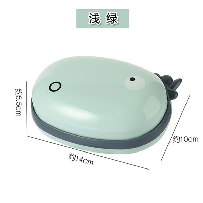 kreskówka wodoodporne pudełko z pokrywą mydła przenośne mydło podróżne chroń pojemnik pudełko na mydło łazienkowe akcesoria łazienkowe: Niebo niebieski