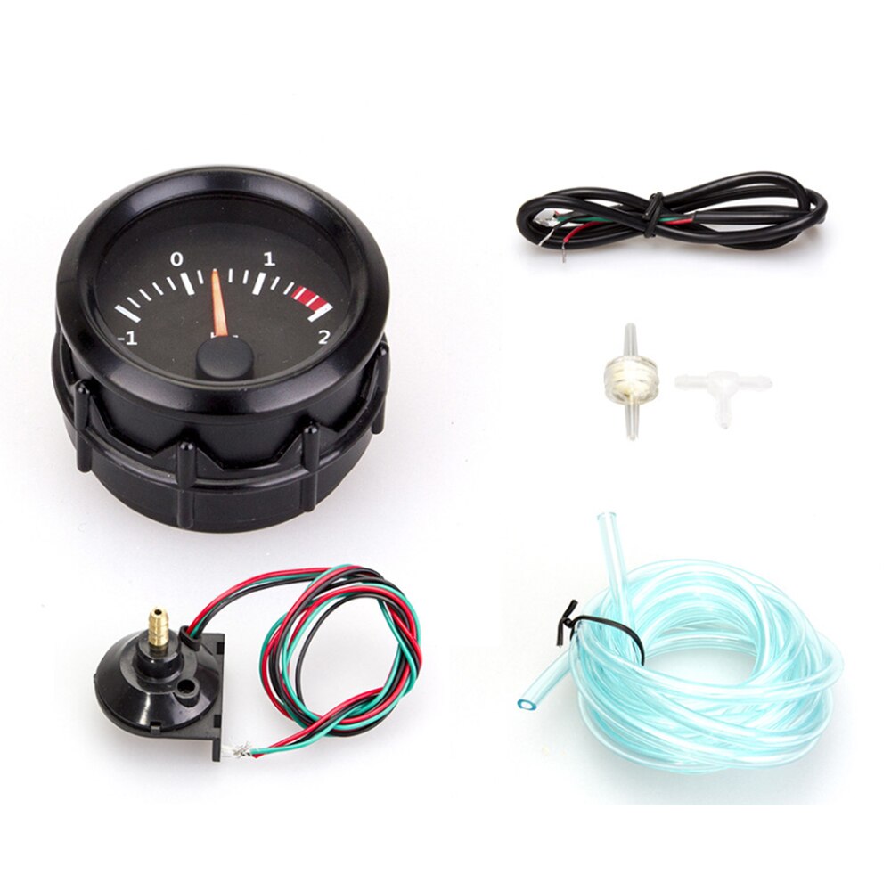 2 "52Mm Auto Gauge Boost/Water Temp/Olie Temp/Olie Druk/Brandstof/Volt gauge/Air Fuel Ratio/Uitlaat Temp Voertuig Meter 12V