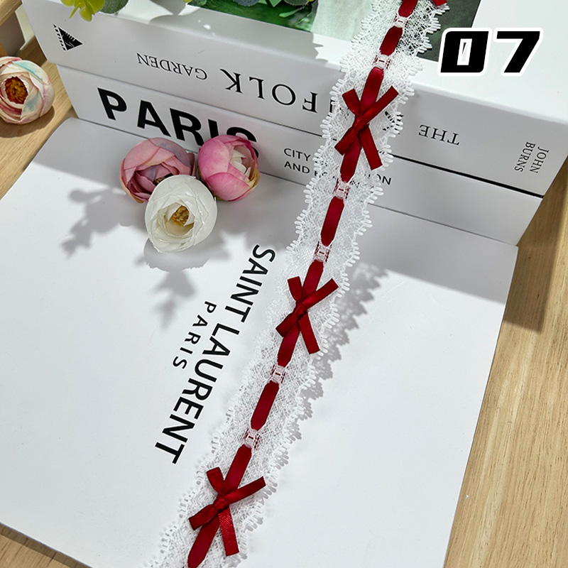 1m rosett plisserad spets handgjord gör-det-själv-dekoration babykläder kjol fåll kläder spets accessoarer gardiner heminredning accessoarer: Svart nickel