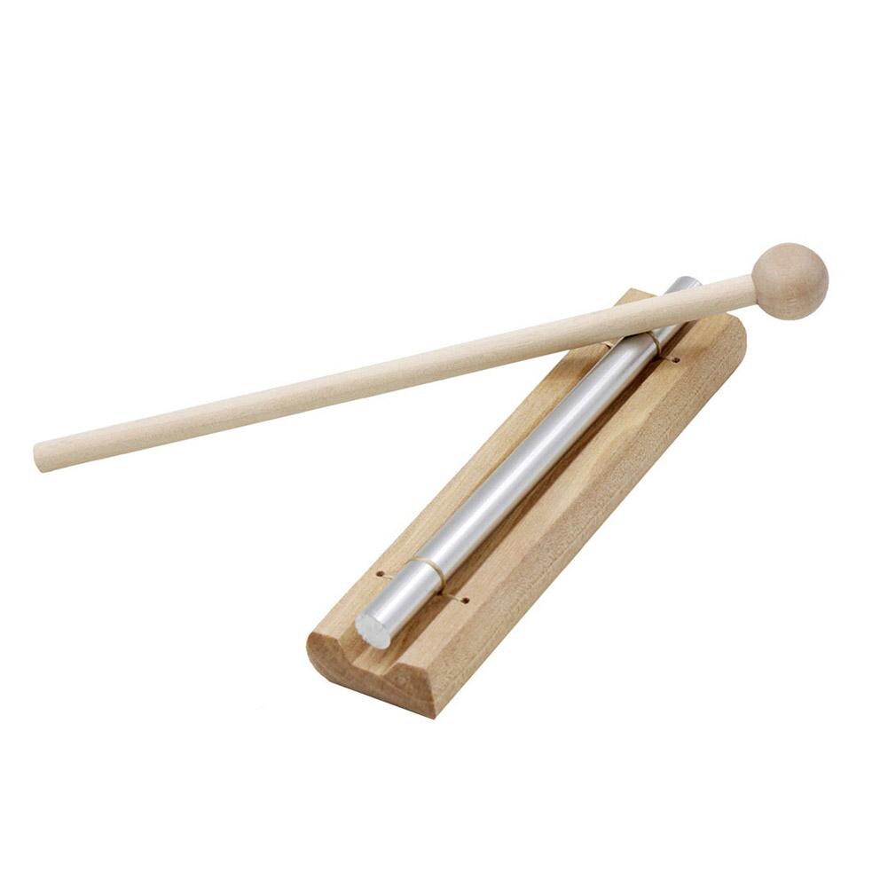 Carillón de viento de un solo tono con martillo, instrumento de percusión Musical de sonido claro, de viento de un solo tono carillón, percusión Musical