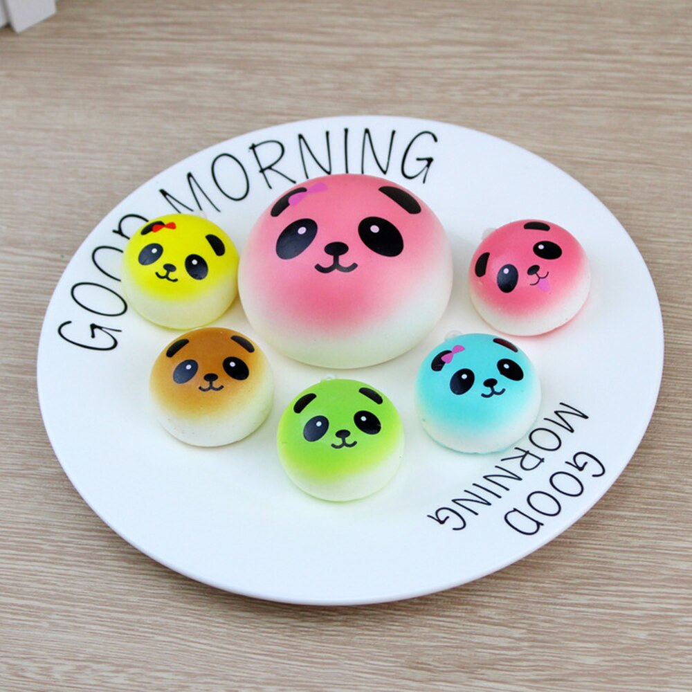 Weiches Brot Karikatur Squishy Antistress Squishy Langsam steigend Panda quetschen betonen Linderung Unterhaltung Spaß Gerät Für Telefon: 10cm