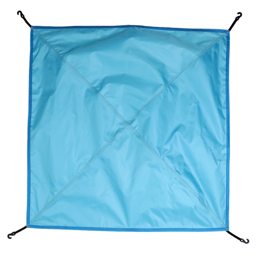Ultralette regnbue tarp vandring camping telte regn flue udskiftning solcreme: Blå