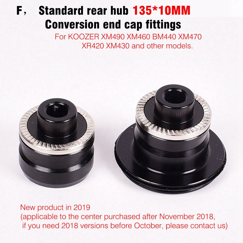 Koozer Micro Spline 12S freehub XM490 BM440 PRO MTB Bicycle Hubs Converters Mountain Bike Hubs End Cap Adapter 8 9 10 11Speed XD: F