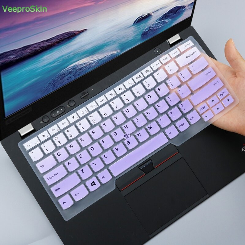 Dla Lenovo Thinkpad E14 2020 silikonowa klawiatura laptopa obudowa ochronna E 14