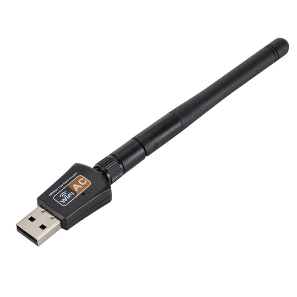 600 Mbps 5 Ghz 2.4 Ghz USB Wifi adaptateur USB double bande RTL8811AU Wifi antenne Dongle LAN adaptateur pour Windowss