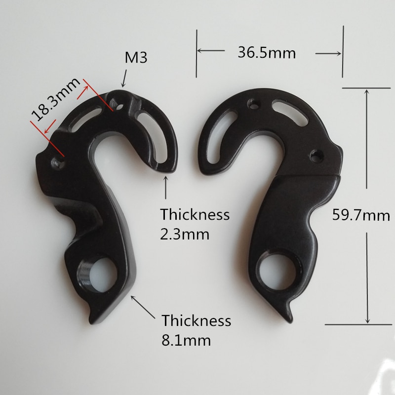 1Pc Fietsen Derailleur Hanger Voor Cannondale Scalpel Slechte Jongen Trail Serie Hardtails Aka KP048 Trail Rz 120 flash Legering