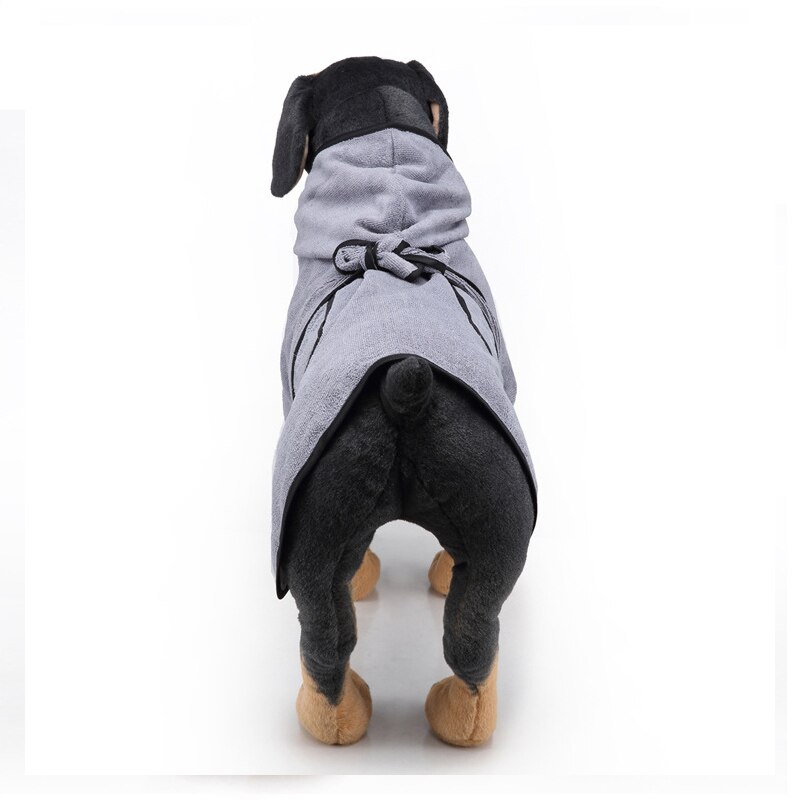 Dog Bathrobe XS-XL Pet Dog Bath Towel for Small Medium Large Dogs Microfiber Bath Towels Quick-Drying Cat Bath Towel