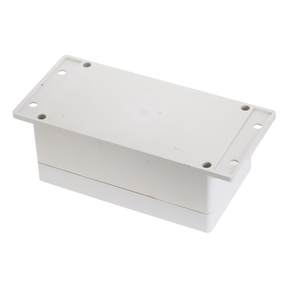 1pc Waterproof Plastic Enclosure Cover DIY Power Junction Box White 158mmx90mmx66.5mm Electronic Project Instrument Case