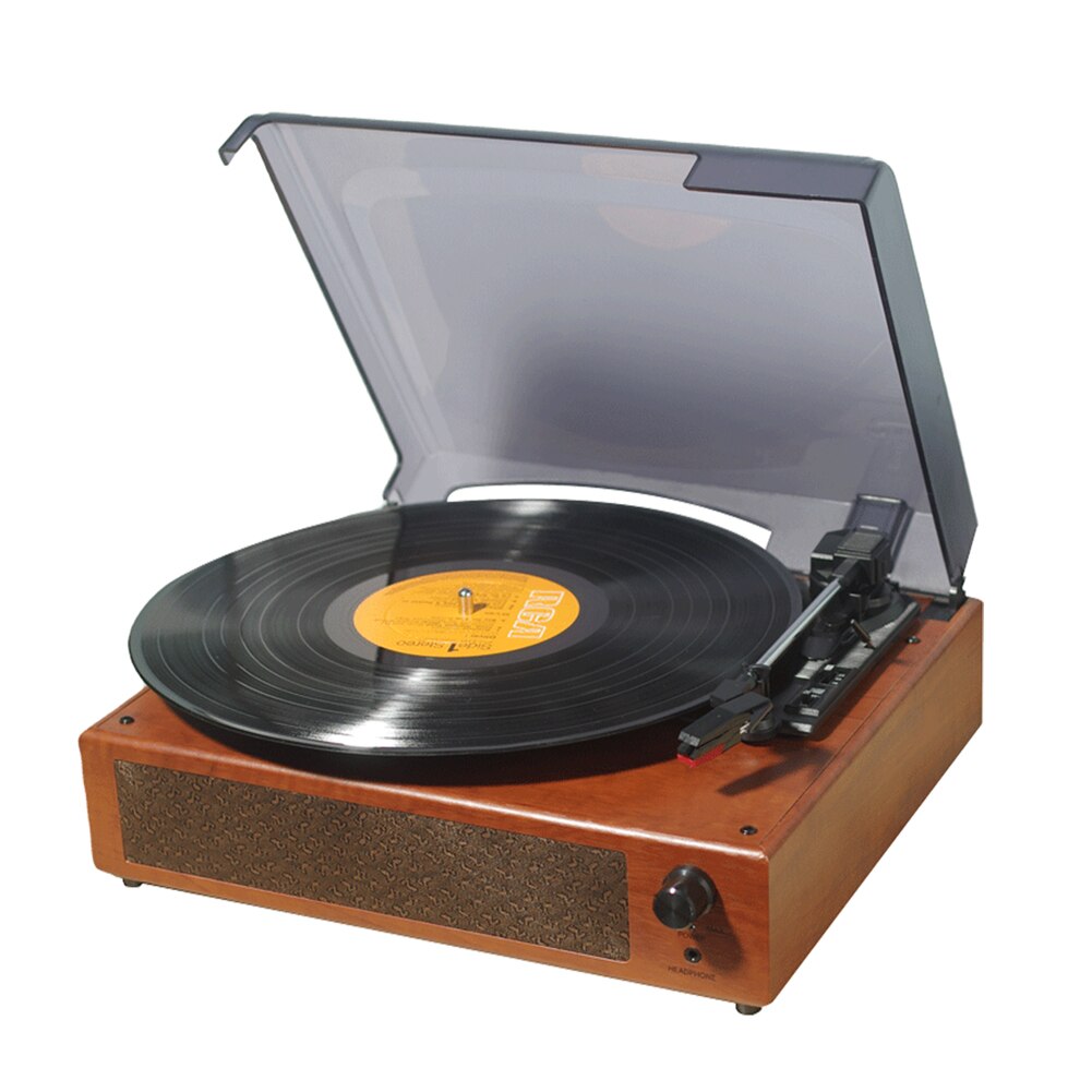 Retro Record Player 33/45/78RPM Gramophone USB Turntable Disc Household Portable Gramophones Home Decorative Tool