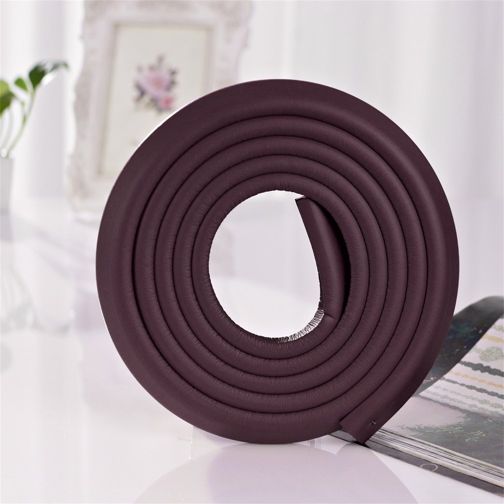 2M U-Shape Table edge Corner Protections Thick Rubber Furniture Desk Cover Protectors Foam Baby Safety Bumper Guard Strip