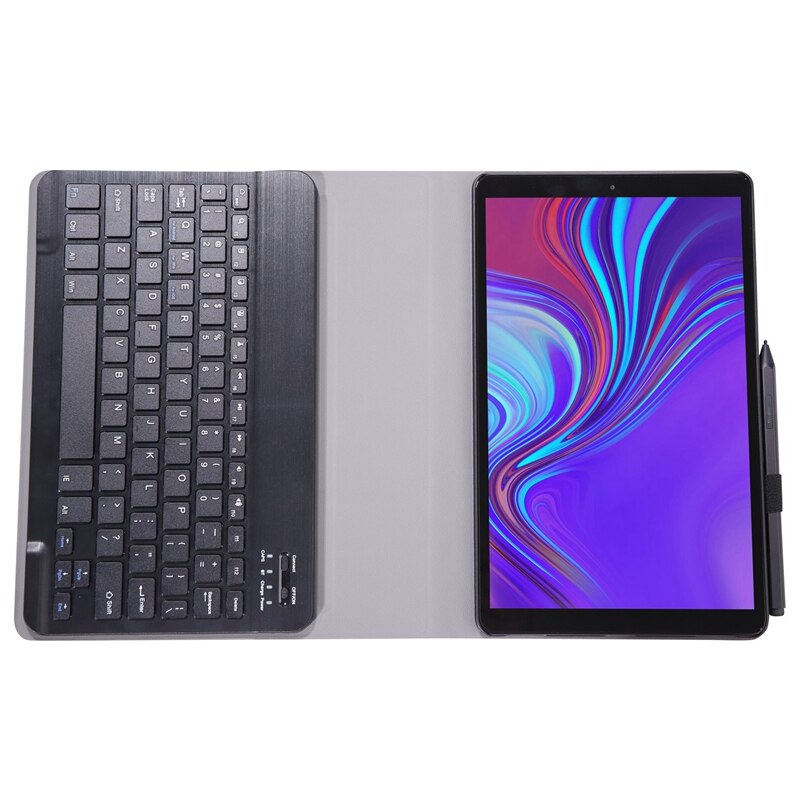 Keyboard Case Voor Samsung Galaxy Tab Een 10.1 Sm-T510 Sm-T515 T510 T515 Case Toetsenbord Voor Samsung Tab Een 10.1 cover + Toetsenbord