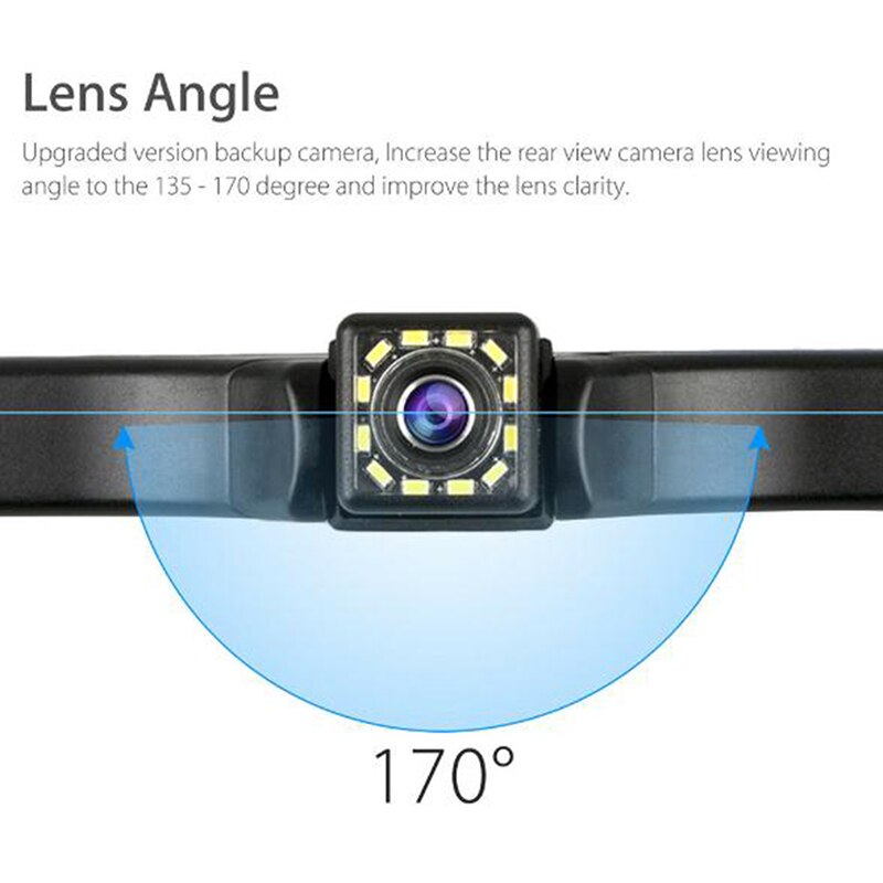 HD Rearview Waterproof Night Vision 170 Degree Wid... Grandado