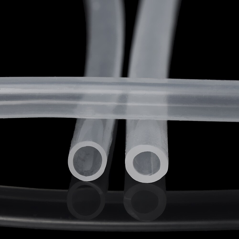 Tuyau Flexible en caoutchouc de Silicone | De alimentaire, Transparent 2 3 4 5 6 7 8 10 mm diamètre sortie 1 pièce