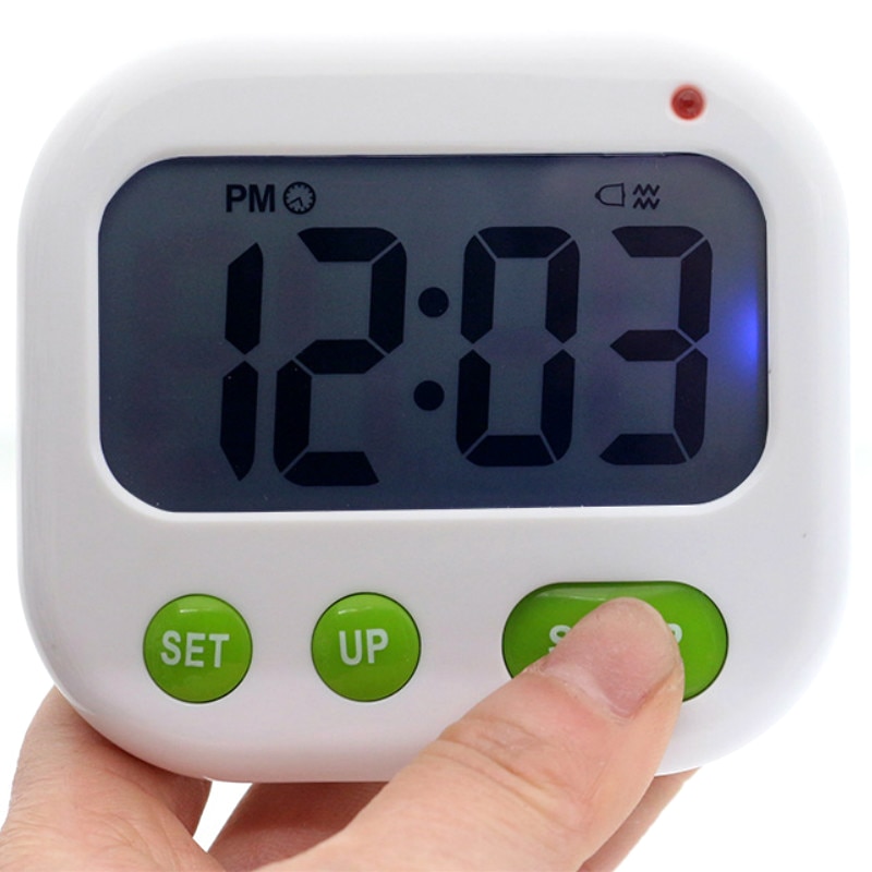 Vibration Alarm Clock Luminova Led Digital Timer Electronic Candy Watch Desktop Display Student Clock Desk Gadgets