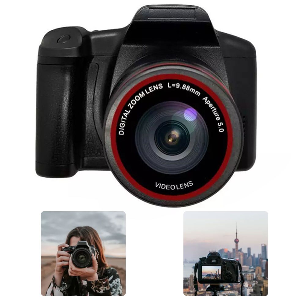 Caméra vidéo numérique HD 1080P, caméscope avec Zoom numérique 16X, caméra d'enregistrement Anti-secousse, portable