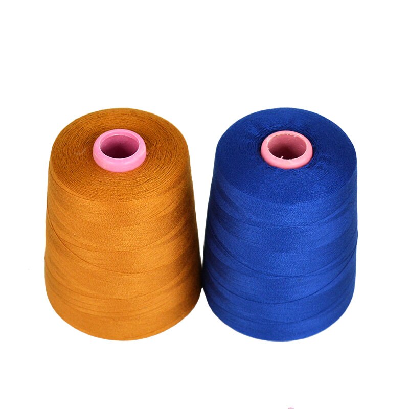 Fil à coudre industriel en Polyester pour Jeans, 1 bobine de pour Machine à coudre