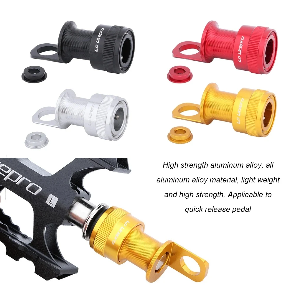 Fahrrad Pedal Halterung Befestigungs Adapter Tragbare Quick Release Pedal Halter Schnalle Feste Basis Fahrrad Adapter Zubehör