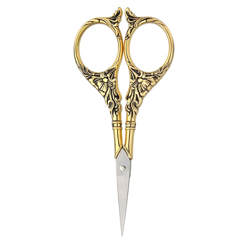 SHWAKK 1PCS Embroidery Scissors Multicolor Antique Thread Cutter Retro Scissor Stainless Steel Suitable for Fabric: type 1